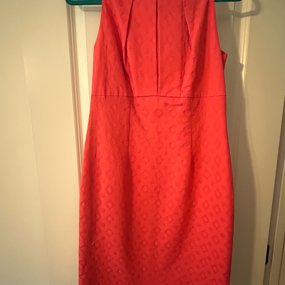 Cache Pink Sheath Mini Dress with Halter Neckline for Cocktail